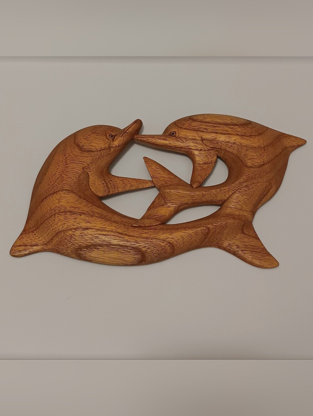 Dolphin Wooden Wall Decor Coastal Marine Ocean Conservation